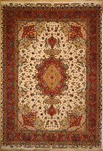 Load image into Gallery viewer, 1434 tabriz Extra Fine Trama Ordito in Seta VENDUTO
