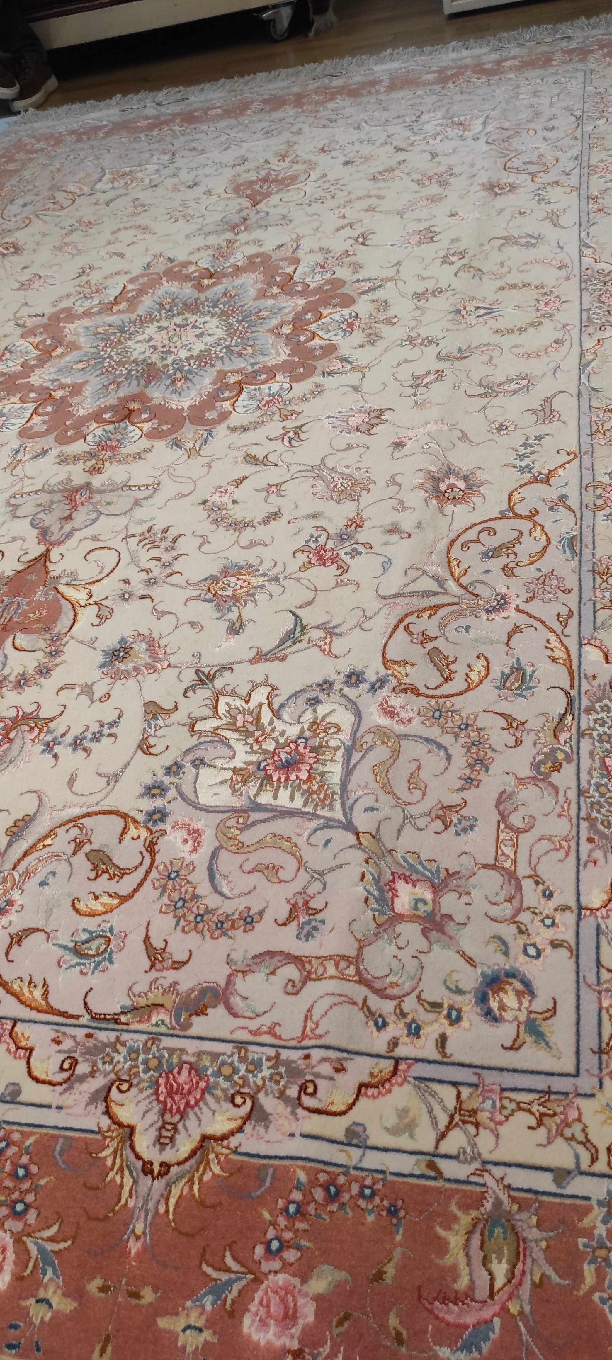 4423 Tabriz  Ex Fine Trama Seta