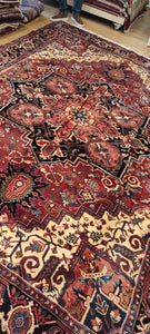 RE10192 Heriz Persia Semi Antico