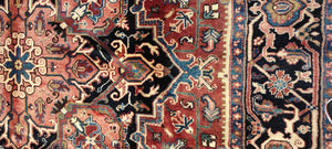 RE10192 Heriz Persia Semi Antico