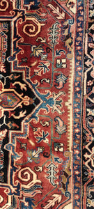 RE10192 Heriz Persia Semi Antico